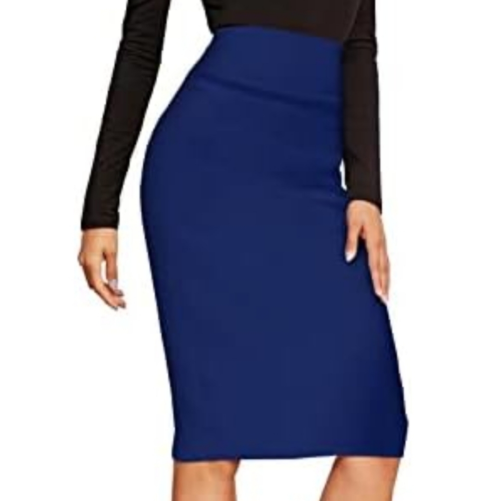 Hybrid & company | Plus Ponte Pencil Skirt